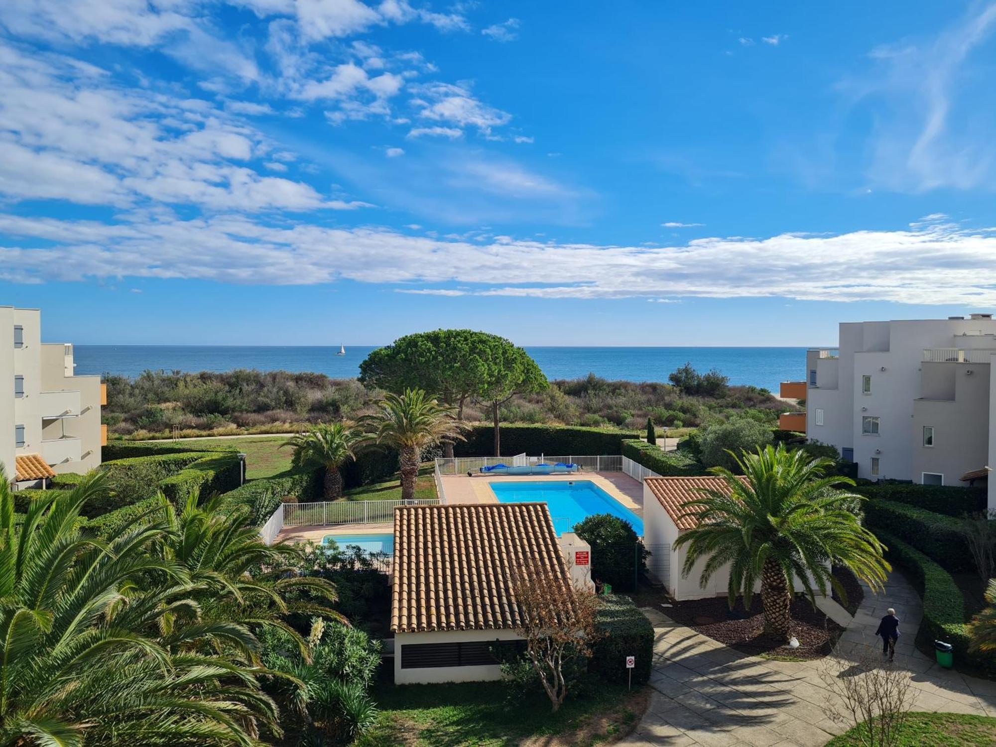 סן סיפריאן Magnifique Vue Mer Pour Ce T2 Avec Piscine מראה חיצוני תמונה